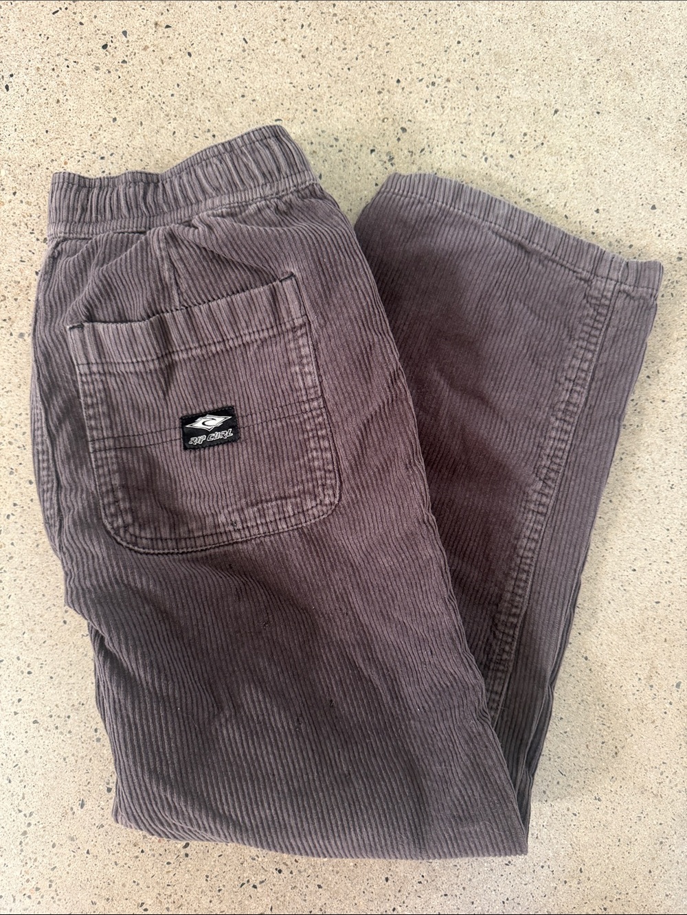 Rip Curl boys cord drawstring pants